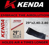 Kenda Small Block Eight Pro K1047 Bike Tire - 29x2.10, 29-Inch MTB Tire, Folding Bead, Tubeless Ready, Aggressive Tread for Trail & Cross-Country Riding + Kenda 29x2.00-2.40 Tube + Keychain